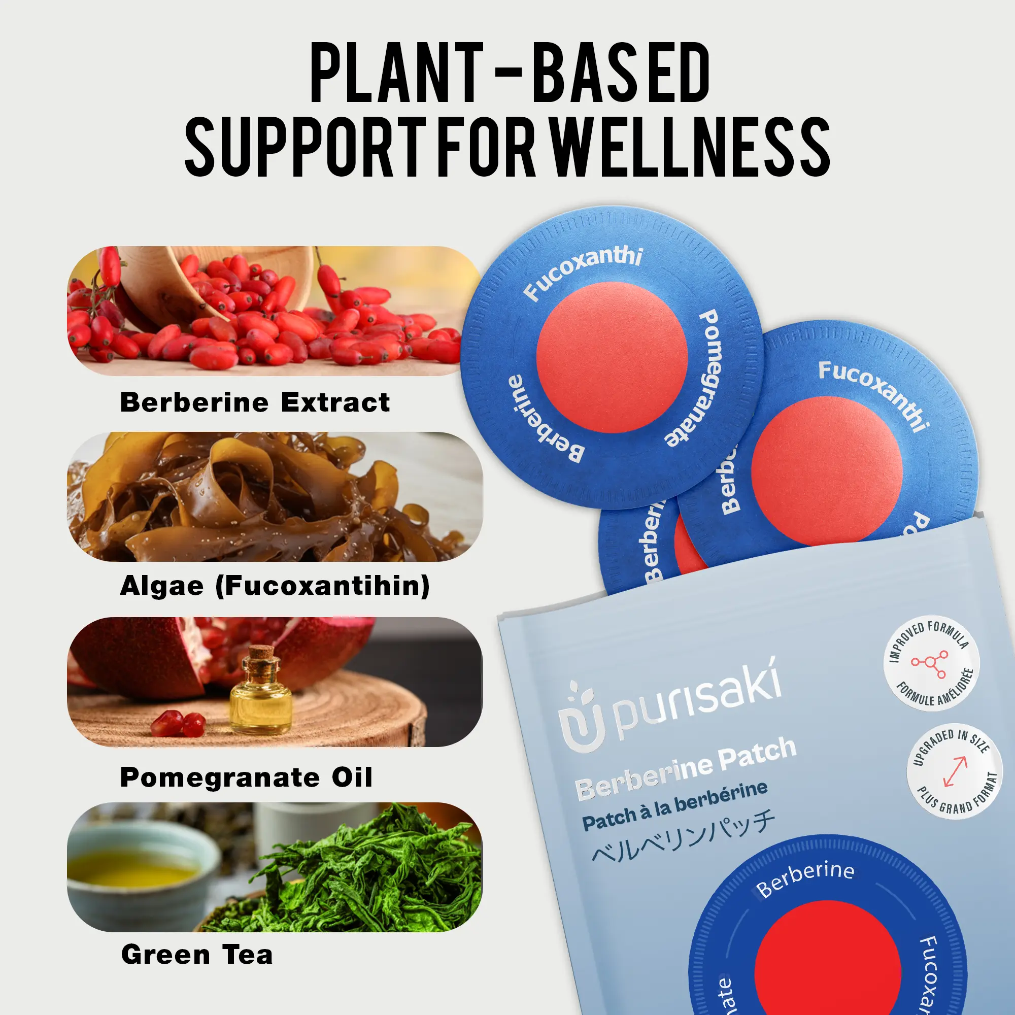 Purisaki Berberine Patches