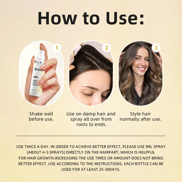 Snidin Hair Growth Spray 3