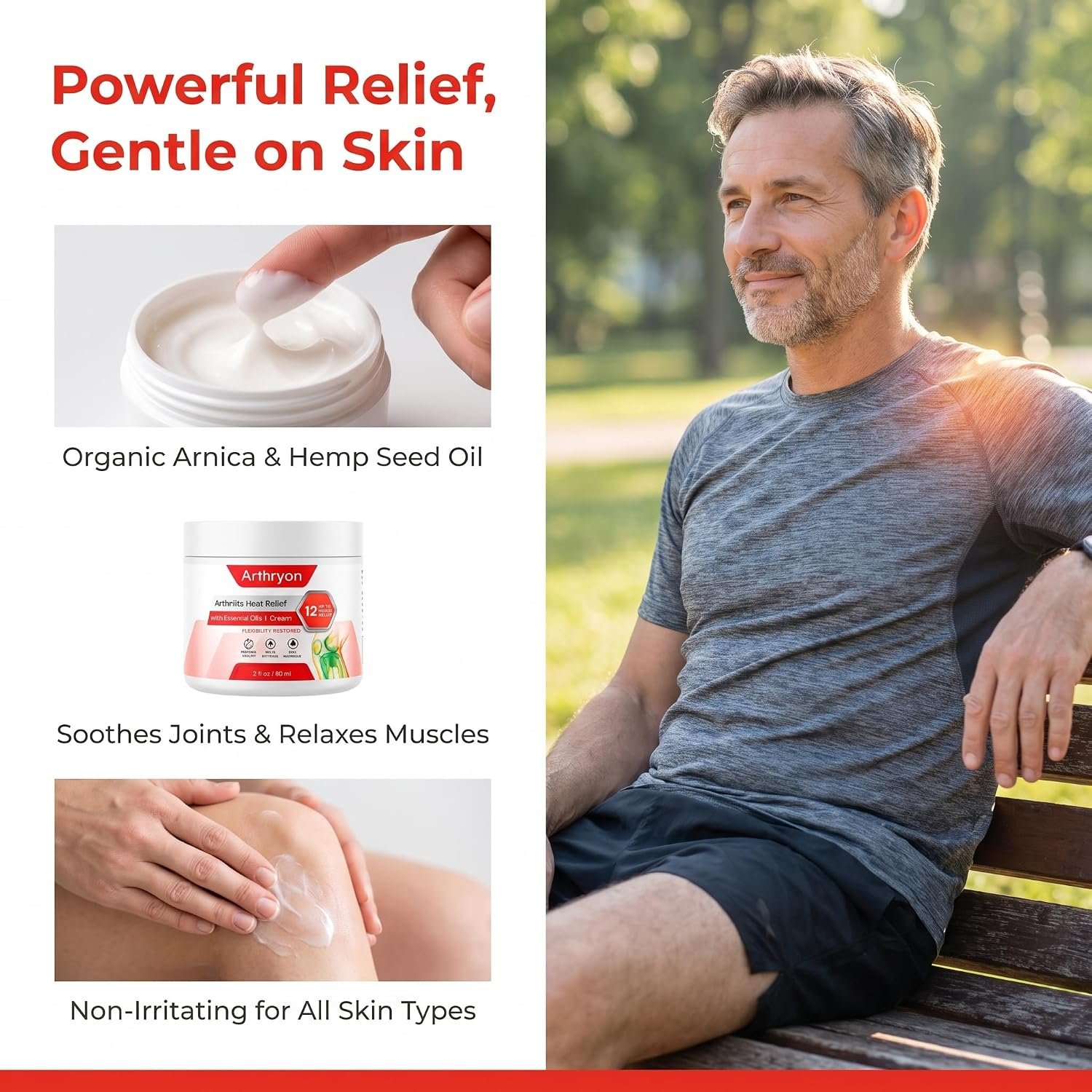 Arthryon Heat Relief Cream 3