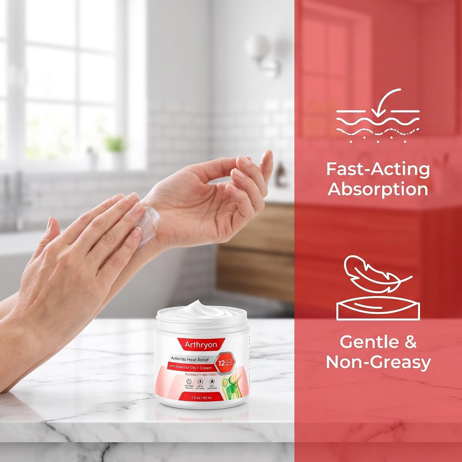Arthryon Heat Relief Cream 4
